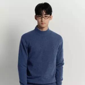 {백화점 정품} 빈폴 멘 [FW25]캐시미어 블렌드 반터틀넥 니트 - 네이비 :BC5X51C08R