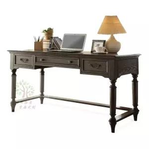 올 원목 엔틱 수납 사무실 서재 테이블 서랍 책상