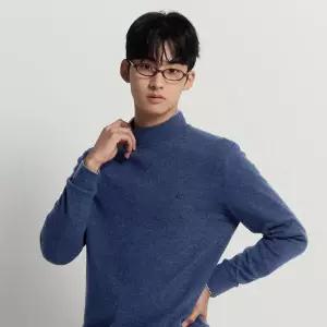 {백화점 정품} 빈폴 멘 캐시미어 블렌드 반터틀넥 니트 - 네이비 (BC5X51C08R)