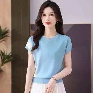 여성용 여름 나시린넨셔츠여 나시프렌치유니크 민소매 블라우스 KS2