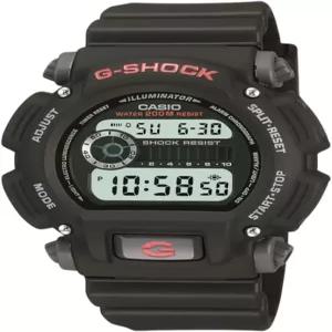 카시오 DW9052 시리즈 남성용 디지털 시계 G-Shock 1/100 SEC 스톱워치 카운트다운 타이머 LED 라이트 200M