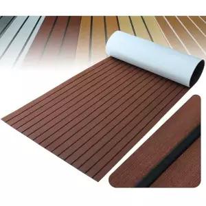 요트 바닥 시트 미끄럼방지 티크 방수매트 요트바닥재 매트