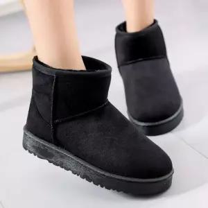 발목 숏 털부츠 스웨이드 겨울 방한화 캐주얼 패션 GSL7+7MCF