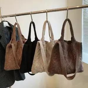 니트 겨울 여자 여성 가방 데일리 숄더 백 여자 여성 가을 출근 대학생 겨울 데일리