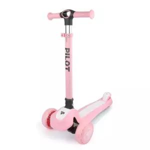 씽씽이 킥보드 어반킥 베이비핑크 원터치폴딩 아동킥보드 LED 광폭휠 키즈장난감