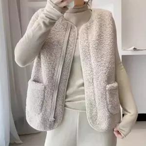 여성 양털 조끼 뽀글이 겨울 플리스 베스트 겨울후