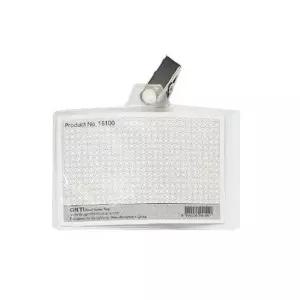 [문구/오피스] 플로엠 집게 명찰 가로형 100개입