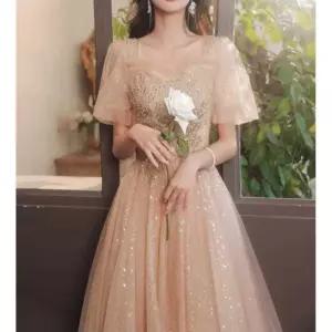 무대 드레스 피로연 캐주얼 이브닝 연주드레스