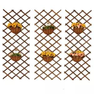 원목 거실 베란다 식물 나무 거치대 화대 꽃받침대 벽걸이 받침대 화분 선