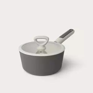 인덕션냄비 키친플라워 투톤 세라믹코팅 18cm 편수 편수냄비