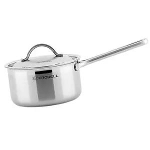 인덕션편수냄비 스텐레스 IH 통3중 편수냄비 16cm 1P 주방 라면 냄비 인덕션찌개냄비