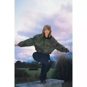 GLINE 빈티지 페이크 투피스 남성 야구 파일럿 카무플라주 오버핏 점퍼 다운 코트 자켓 봄가을 JEN3