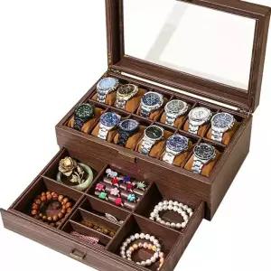 시계보관함 수납함 목걸이 2단 보관 반지 빈티지 팔찌 보석