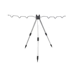 낚시 3단 원투 삼각받침대 7구 낚시거치대 낚시삼각거치대 민물낚시받침틀