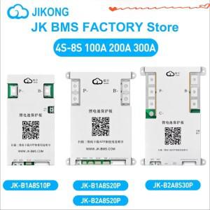 지콩 BMS JK-B2A8S30P 리튬이온 Lifepo4 LTO 배터리 4S-8S 액티브 밸런스 스마트 파워 관리 시스템 300A 전