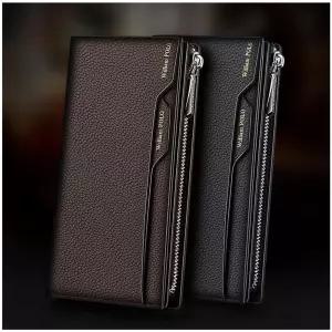 윌리엄폴로 남성 소가죽 장지갑 191469 카드