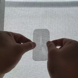 물구멍 창문 보수 붙이는 방충망 롤테이프 붙이는방충망 방충망보수