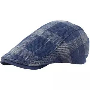 12022970 남자 헌팅캡 뉴스보이캡 베레모 팔각모 화이트 팽 헌팅 모자 빈티지 스타일 코튼 멋스러운 남성용