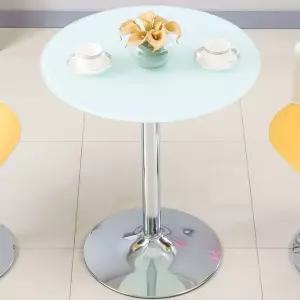 원형 유리 테이블 인테리어 라운드 좌탁 쇼파 스텐 탁자 북유럽 가정용 티