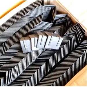 플라스틱 각대 중 코너 보호대 박스보호용 1000개 PE 블랙 PP 코드스트랩 포장 밴딩