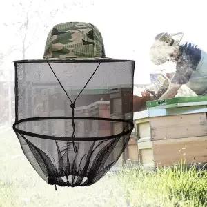 [하프클럽/]해충방지 모기장 방충모자(밀리터리) 낚시 벌초모자