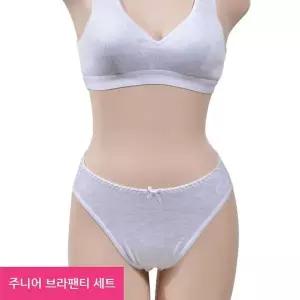 [하프클럽/]초등학생 주니어1단계 브라팬티세트 민소매나시