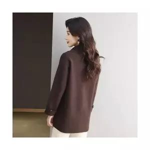 여자 모직 니트 하프 롱 추동 카디건 봄가을옷 아우터 코트 CH3