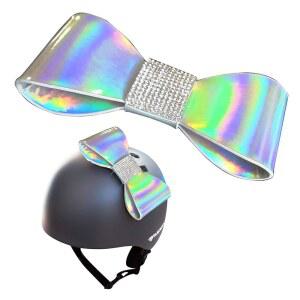 헬멧 윈드실드 장식용 3T-SYSTER 보우 매듭, 자전거용 액세서리, 모토크로스, 풀페이스 바이커 헬멧(포함되지 않음)