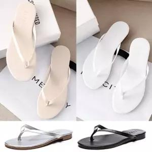 여성 플립플랍 여자 슬리퍼 편한 비치 쪼리 슬리퍼 발 통굽패션스타일