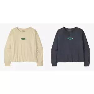 매장정품 PATAGONIA 파타고니아 [] 26SS 우먼즈 롱-슬리브드 ’95 오벌 로고 이지 컷 티셔츠 37869R5 SA 13