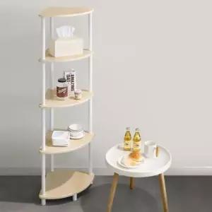 5단선반 튼튼한 삼각 코너장 다용도 수납장 코너선반 5단