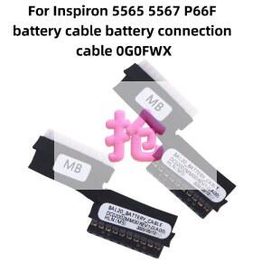 Dell Inspiron 15 5565 5567 P66F 배터리 플렉스 케이블 DC02002MM00 0G0FWX 용 1Pcs 노트북 커넥터 라인 교체