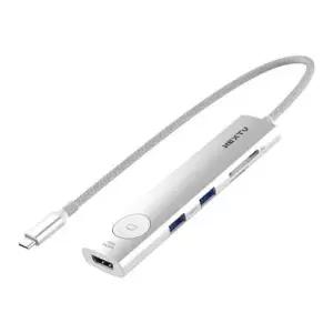 USB C타입 멀티허브 미러링버튼 고속충전 화면복제