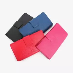 여자핸드폰장지갑 카드 지폐 소가죽장지갑 20대지갑 간편한지갑