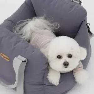 [반려] 가방 레드퍼피 카시트 숄더백 퍼플그레이