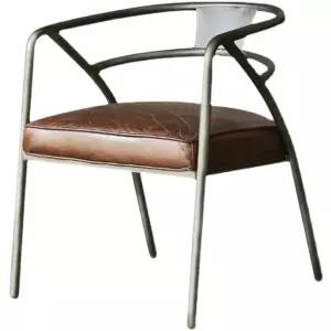 인더스트 의자 가죽방석 프레임 색상 체어 이미지 철제 카페 인테리어