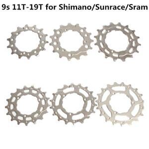 최고 품질의 산악 자전거 카세트 플라이휠 스프로킷 Cog 9S 11T-19T SHIMANO SRAM Sunrace 용 수리 전체 범