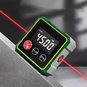 호환  360  전자 게이지가 있는 디지털 각도 측정기 타입-C 충전 LCD 전자 각도기 측정 도구