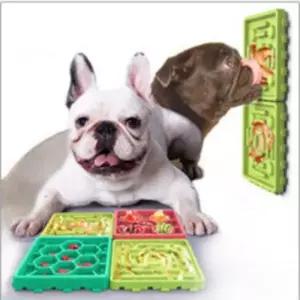 [반려] 슬로우식기 급체방지 강아지밥그릇 켈리몰 4세트