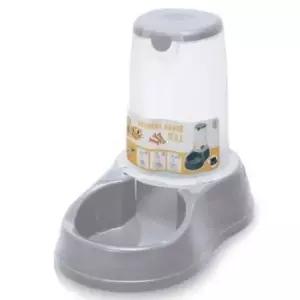 [반려] 스톤그레이 미끄럼방지 1P 급식기 반자동 강아지 6.5L