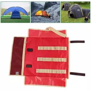 야외 캠핑 단조팩 수납 파우치 텐트 캠핑장 차박 텐트 캠핑 야영 단조팩