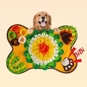 [반려] 뼈다귀 매트 노즈워크 후각놀이 장난감 강아지 크레용펫