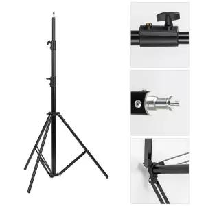 알루미늄 3단 중형 조명스탠드 카메라삼각대 삼각대 촬영장비