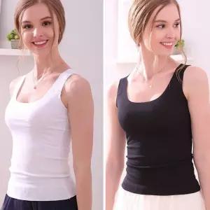 심리스 민소매 여성 쿨 시원한 여름이너 봉제선없는 JCI8+8IZA