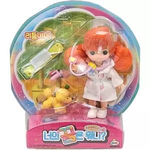 패션 캐릭터 미니 인형 리틀 미미 동물병원의사 인형 캐릭터인형 작은인형