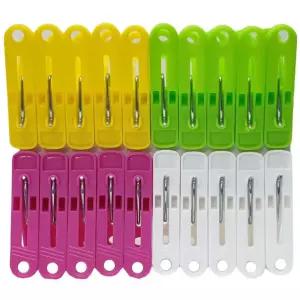 빨래집게 20P 옥상 베란다 세탁 건조용품 행거집거 빨래줄 집게걸이