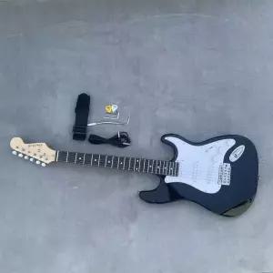 입문 일렉 기타 블랙 가정용 밴드 엔틱 ST 전자 연습용 일렉기타 디지털