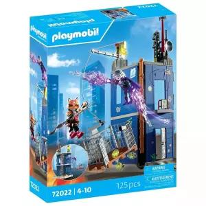 플레이모빌 72022 히어로즈 히어로 타워에서의 결투
