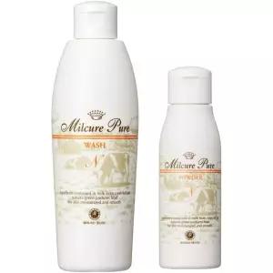 하우스 오브 로제 밀큐어 퓨어 워시 파우더 250mL 50g 세트 스킨 케어 거품이없는 클렌징 밀크 코 자라 여