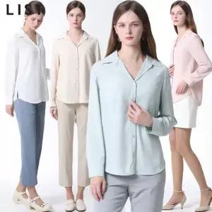 [리스트] 베이직 오픈 칼라 셔츠